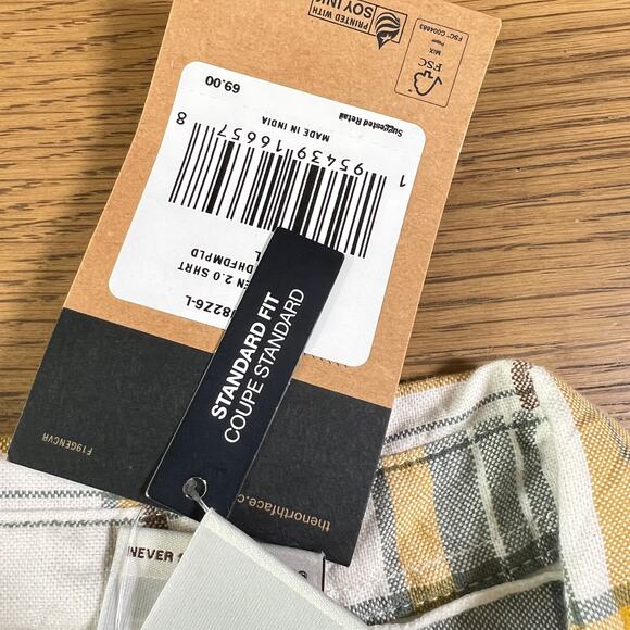 The North Face Hayden Pass 2.0 Shirt Gardenia White Mens L Outdoors Gorpcore NWT - Picture 5 of 6